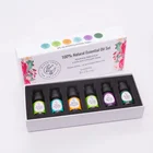 Wholesale 100% Pure Private Label Custom Aromatherapy Fresh Kit Lavender Natural Rose Essential Oil Set
