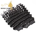 Fashionable style natural wave raw indian hair unprocessed virgin