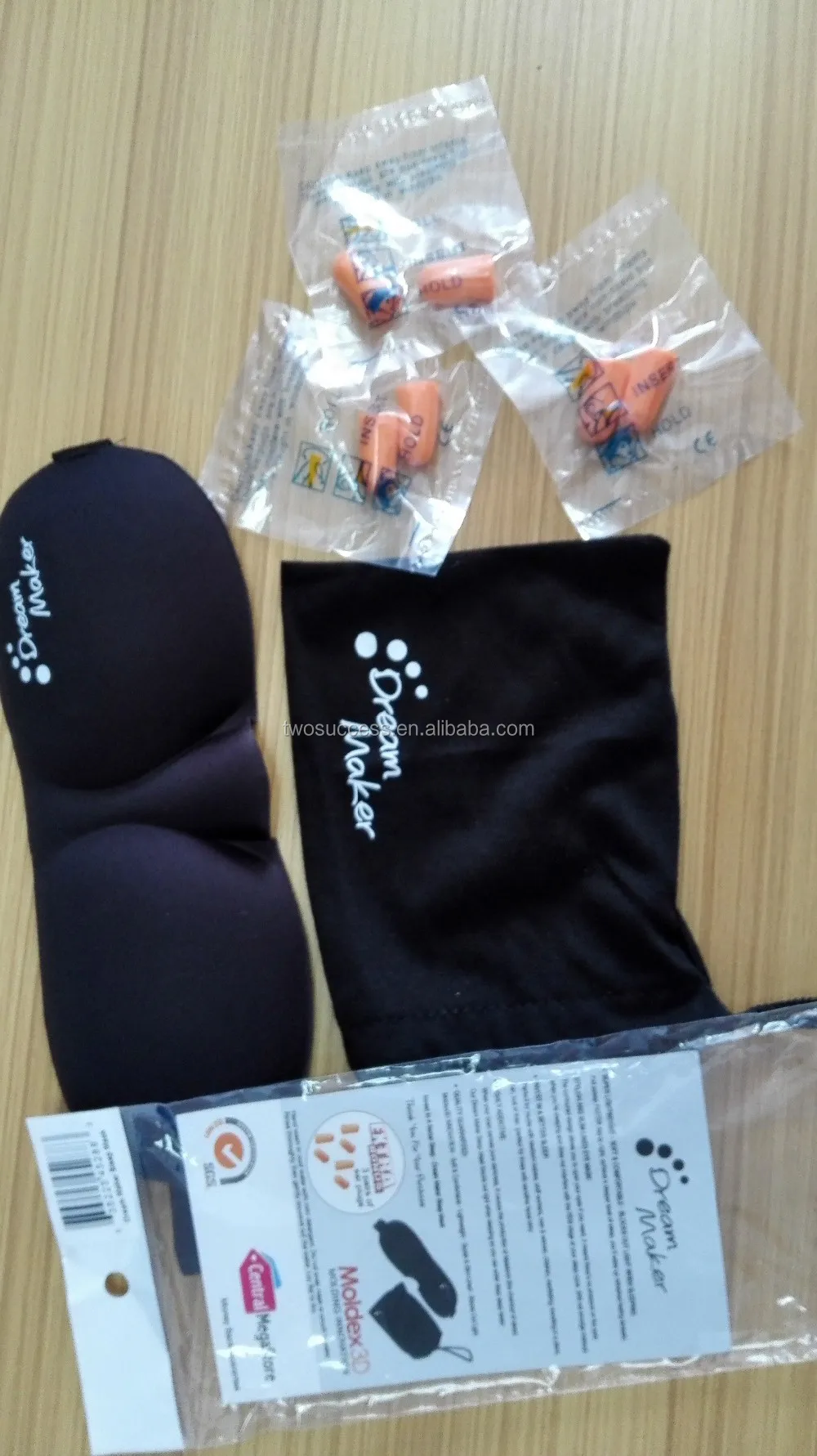 Eye Mask With Ear Plugs&Carry Case