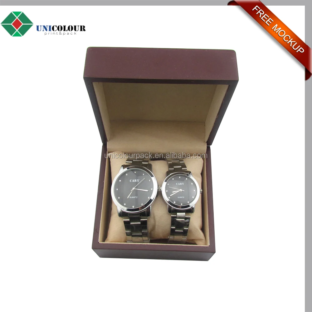 custom luxury automatic watch winder gift box with pillow