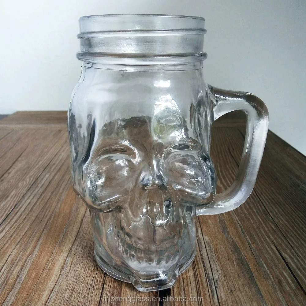 Mason Jar Buy Clear Skull Shape Drinking Jars Wholesale,Glass