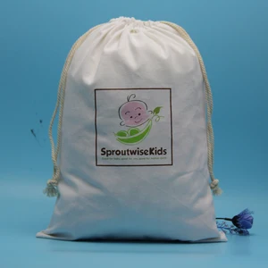 custom handmade cotton canvas bag for swimming trunks
