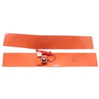 Customized electric heat resistant silicone flat heating element pad