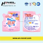 Plastic Laundry Detergent Sachet Bag Pot-Shaped Stand Up Pouch for Gift Pack
