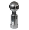Food Grade Sanitary Stainless Steel SS304 SS316L Spray Cleaning Nozzle Fixed Cleaning Ball