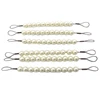 GuoFeng 0.8mm Stainless Pearl Steel Wire Cable Rope Sling With Eye Ferrule