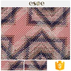 Custom fashion women clothing FDY 100 polyester printed dress fabric