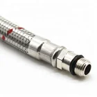 Stainless Steel Braided Plumbing Pipe EPDM Flexible Hose for Hot Water
