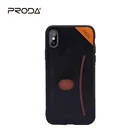 Factory wholesale cheap PU leather for iphone x case with card holder, business type phone case