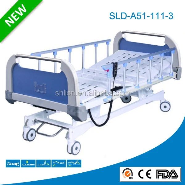 Electric Second Hand Hospital Beds,Two Functions Abs Bed Panel Hospital Bed,Medical Bed Price