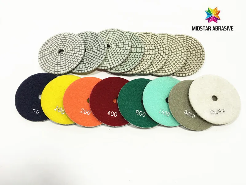 wet polishing pad-100mm