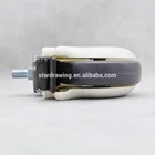 SS M16 Stem Swivel TPR 125 mm 5 inch Hospital Bed Castors Maintenance Free Caster Wheel
