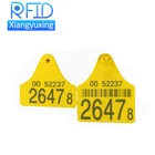 TPU Laser Printing Logo Numbered Pig/Sheep/Cow Animal Ear Tags with UPC Code Ear Tag