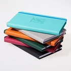 FSC Hardcover PU Gift Items Embossed Leather Brand Logo Custom Design Journal Book Printing