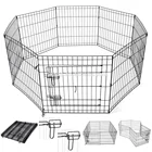 Wholesale folding metal steel dog kennel designs panels