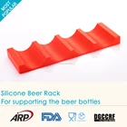 Silicone Wine Racks water Bottle Holders Food Grade Silicone Beer Rack beer holders beer can holder,BPA free