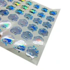 Custom Printing Soft Waterproof Hologram Sticker Hair Private Products Labels With Cheap Price