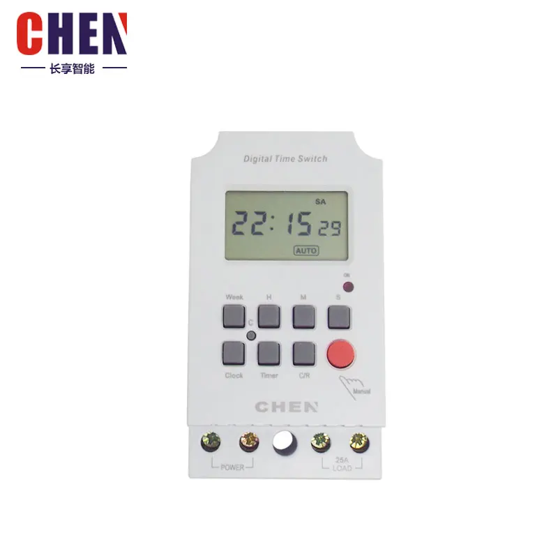 CHEN KG316T-II lcd ışık anahtarı zamanlayıcı dijital zamanlayıcı programlanabilir elektrik zaman anahtarı