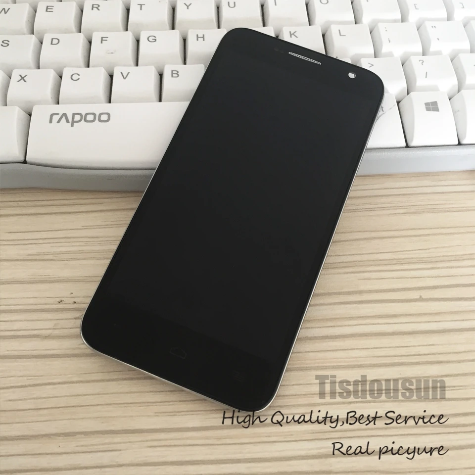Alcatel ot6016 LCD Display With Frame black (10)