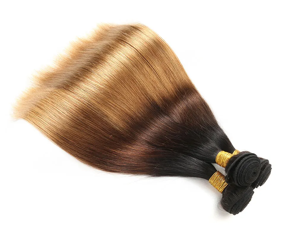 Hair Villa Remy Brazilian Straight Hair With 4 4 Lace Closure 1b