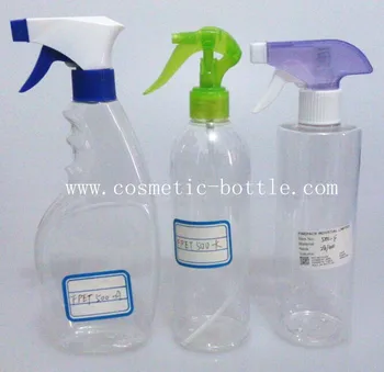 500ml Pet Flüssigwaschmittel Flasche Mit Sprühaufsatz - Buy Kunststoff