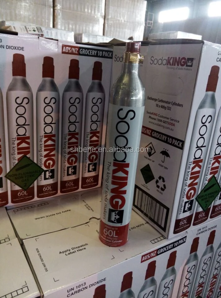 SODA CYLINDER 0.6L with colorful box and Shrink Sleeve