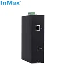 2 port network switch 12v-36v dc industrial ethernet switch media converter