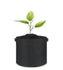 1/3 / 5 / 7 / 10 / 15 / 20 / 25 / 45 / 60 Gallon Felt Fabric Pot Grow Bag for trees or flower