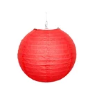 Round Party China Manufacturer Hanging Outdoor Hot Selling red Paper Lantern