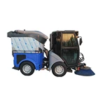 China Haide CHD5031TSL New Condition Electric Broom Floor Vacuum Road Sweepers Vehicle
