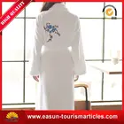 Cheap hotel waffle bathrobe shawl collar bathrobes girls microfiber bathrobe