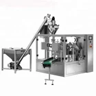 LANDPACK China Automatic Pre-mad Bag Packing Machine For Animal Food , Grains , Fertilizer