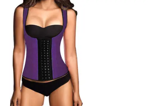 High Quality Wholesale Retail Body Shaper Neoprene Corset Latex Waist Cincher Latex Waist Trainer Steel Bone Hot Neoprene