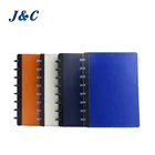 A5 travel journal custom leather bound planner business hard cover spiral notebook school planner diary
