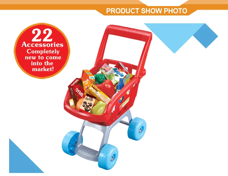 Plastic Kids shopping toy car shopping trolley supermarket toy toys