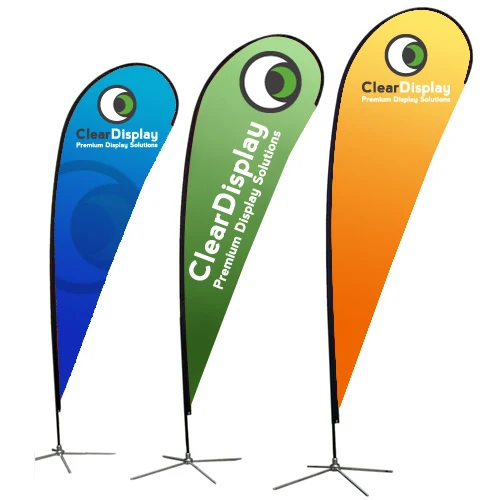 Advertising Outdoor Business Teardrop Feather Flags Signs Buy