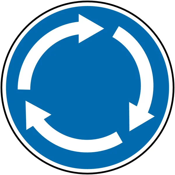 roundabout sign