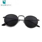 New style cheap wholesale custom logo polarized lens round sun glasses sunglasses for women