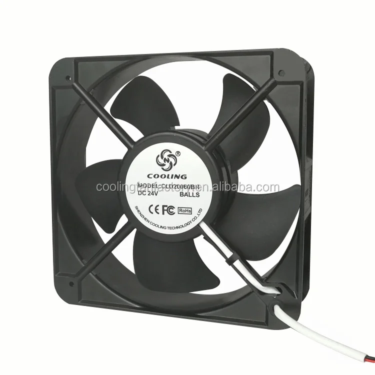 Fan, 200x200x60mm, Brushless, 12v, 24v - detail 6