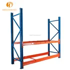 Heavy duty electric multi layer mobile pallet storage racking system