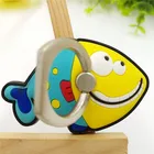 Xinli Custom Your Own Design Logo Bike Car hand Pvc Magnetic Metal Universal Cell Mobile Phone Ring Holder For Iphone
