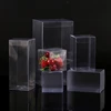 Custom printing storage plastic cosmetic gift transparent perfume packaging clear pvc box