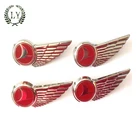 custom logo pilot wings military pin badge