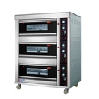 Factory price Full Series Luxury Hotel Bakery s Double Gas Deck Oven for Pizza