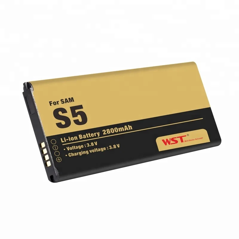 China hersteller wiederaufladbare 3,8 V 2800 mah externe telefon batterie F&uuml;r Samsung Galaxy S 5 - ANKUX Tech Co., Ltd