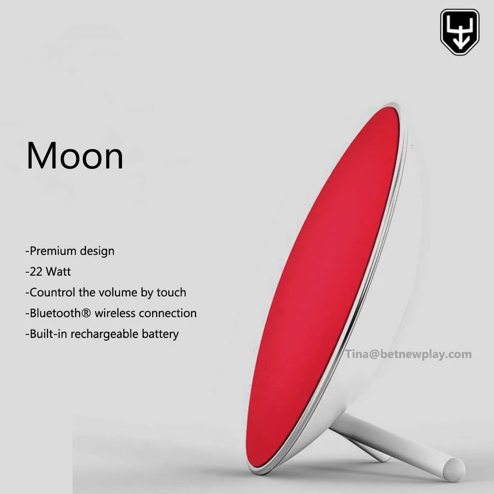2016 Creative Design Betnew Moon Powerful Wireless Speaker Deep Bass Portable Blue tooth Wireless Speaker with NFC - ANKUX Tech Co., Ltd