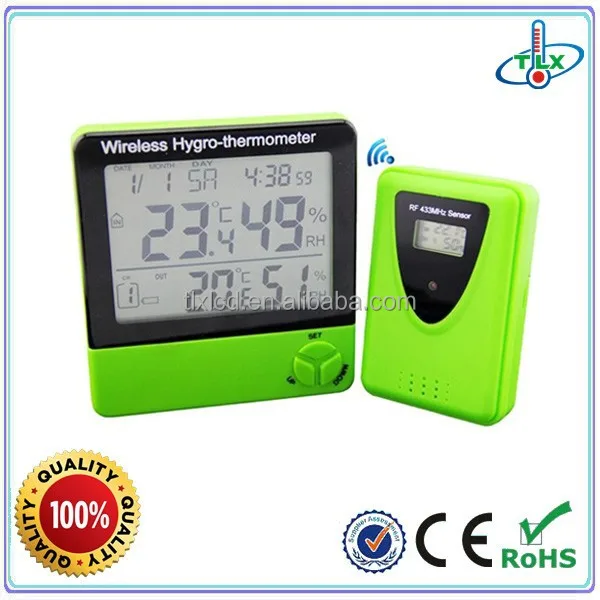 2015 New Product Ultronic Weather Station Clock 433mhz Wiless