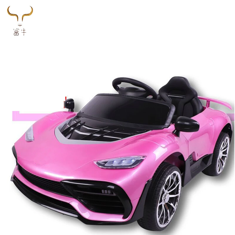 pink electric toy car