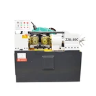 Easy operated electric pipe thread making machine/rebar thread rolling machine price