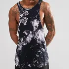 Mens Tank Tops OEM Wholesale Casual Summer Cotton Spandex Breathable Fitness Mens Workout Tank Tops